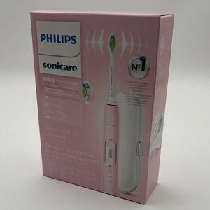 Philips Sonicare 6100 Electric Toothbrush - Soft Pink